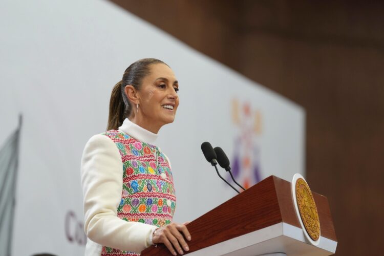 La presidenta de México habla sobre el TMEC
