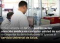 Servicio Universal de Salud atención y acceso a la salud para todos los mexicanos
