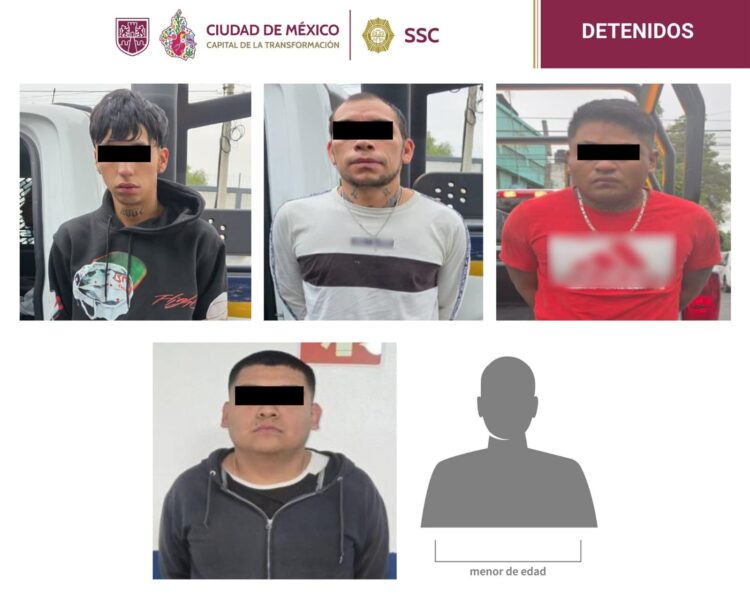 Detienen a presuntos homicidas con análisis de cámaras del C2 Norte
