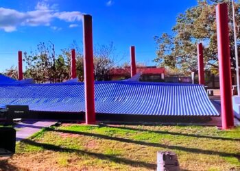 caída de un techado