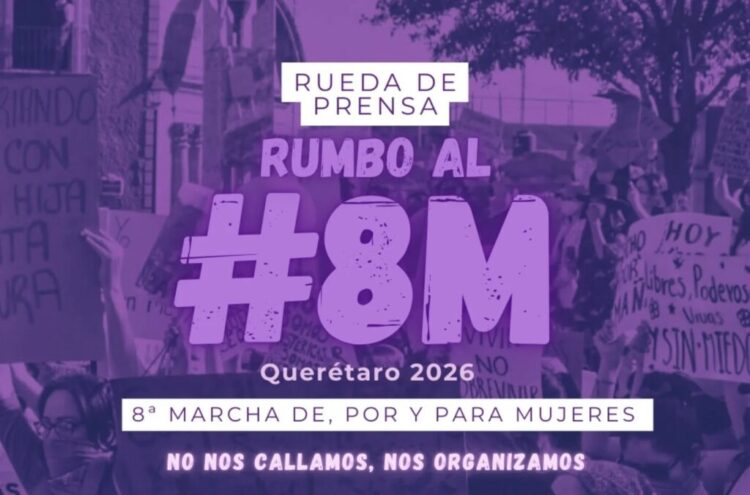 Alistan movilización del 8M con más de 15 colectivos en Querétaro