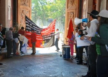 Profesores del Sindicato de Trabajadores Académicos de la Universidad Autónoma Chapingo
