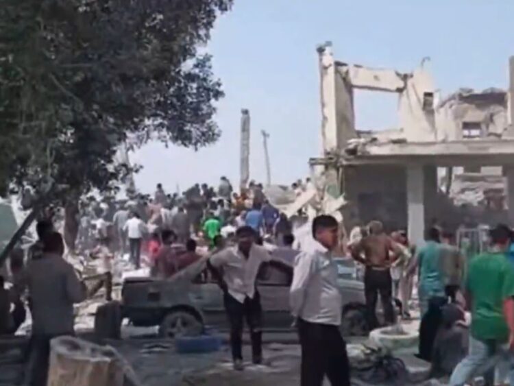 Medio Oriente Ataque a una escuela en Irán. AMEXI/Foto: Captura de video