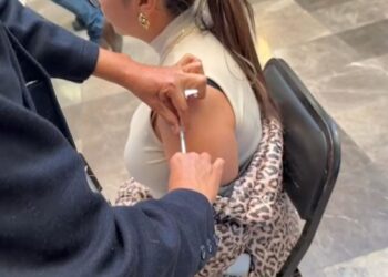 Campañña de vacunación contra sarampión en Oaxaca. AMEXI Foto Oscar Rodríguez