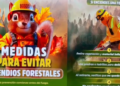 Brigadistas y comuneros atendieron incendios forestales en Hidalgo y Oaxaca
