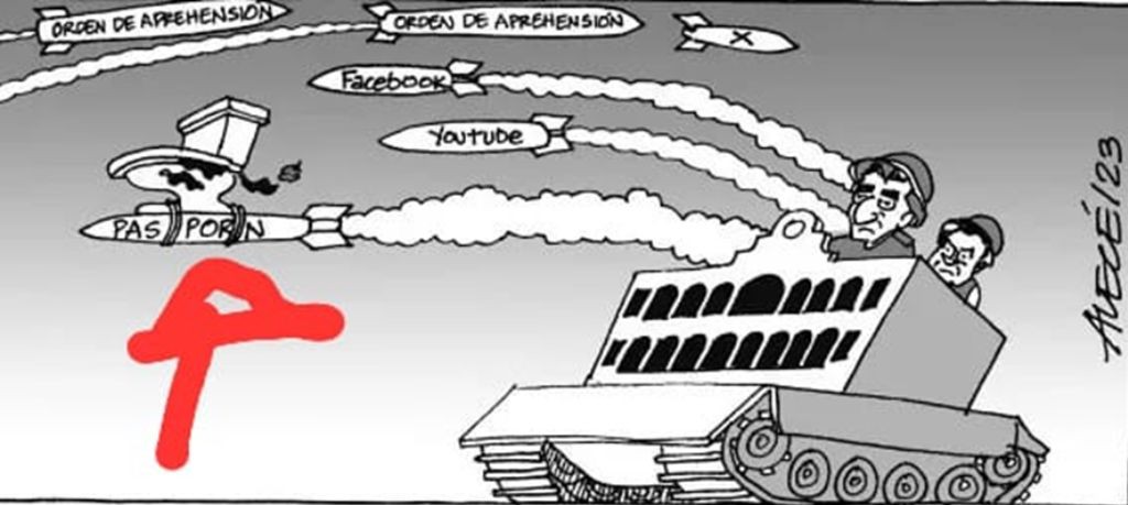 Cartón de Avecé de finales de 2023, publicado en el diario El Debate