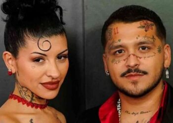 Christian Nodal y Cazzu reaccionan al tema “Rosita”. | AMEXI/FOTO: RRSS