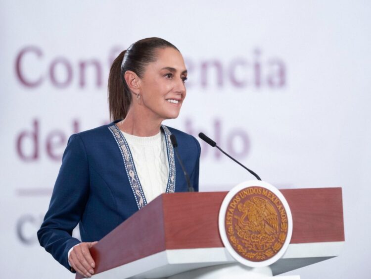 Narco. Claudia Sheinbaum, mañanera del 4 de febrero de 2026. AMEXI Foto Presidencia