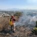 Bomberos, Ejército y vecinos controlan incendio en reserva ecológica de Tepotzotlán