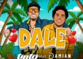 Damián y Tinto posan durante la promoción de su sencillo “Dale”, una colaboración de champeta pop urbana con estética caribeña y vibrante.