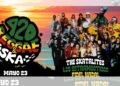 Integrantes de The Skatalites, Los Estrambóticos y Fidel Nadal promocionan su participación en el festival 420 Reggae & Ska en Ciudad de México.