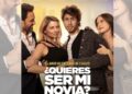 Juanpa Zurita y Ludwika Paleta posan juntos durante la presentación de la película ¿Quieres ser mi novia?