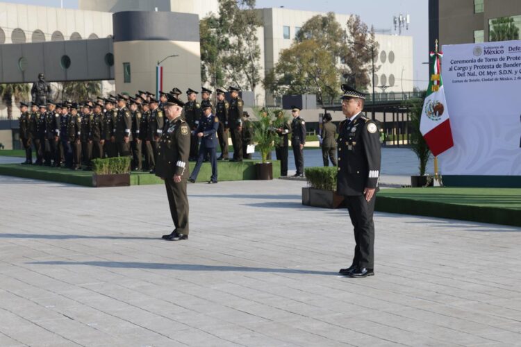 Guillermo Briseño Lobera rinde protesta como comandante de la Guardia Nacional
