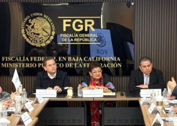 Ernestina Godoy Ramos reconoce labor de la FGR en visita a B.C.