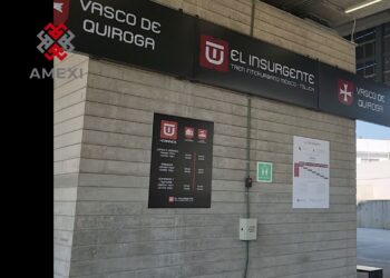 Después de 12 años y todavía con obras por concluir, inauguran las dos últimas estaciones del Tren México-Toluca o El Insurgente: Terminal Observatorio y Vasco de Quiroga