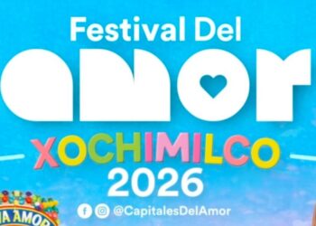 El Festival del Amor llega a Xochimilco del 13 al 15 de febrero, con actividades gratuitas enfocadas en la salud emocional. | AMEXI/FOTO: IG @capitalesdelamor