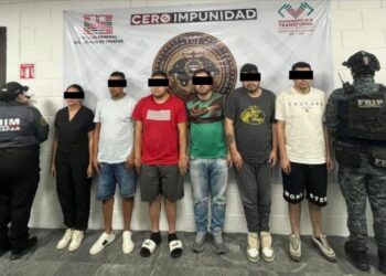 La Fiscalía de Chiapas logra desarticular una banda dedicada al robo a mano armada en casas habitación. Los detienen en Cancún.