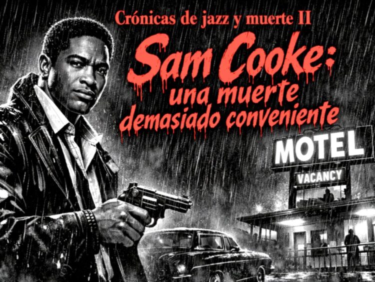 Crónicas de jazz y muerte II / Sam Cooke. /Imagen diseñada por Iris Bringas, generada mediante I.A.