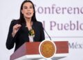 Josefina Rodríguez Zamora, secretaria de Turismo. AMEXI Foto Presidencia
