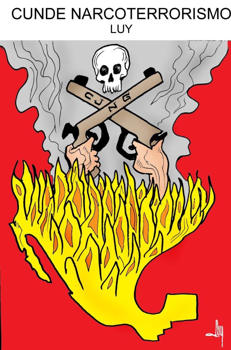 Cartón de Luy: Cunde narcoterrorismo