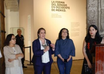 “La forma del sonido”: una exposición interactiva que da vida a los instrumentos ancestrales. | AMEXI/FOTO: INAH