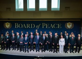 Reunión de la Junta de Paz en Washington con representantes internacionales.