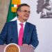 406 mmdd Marcelo Ebrard Casaubon, secretario de Economía, en la Primera Reunión Nacional de Promoción de Inversiones. 4 de febrero de 2026. AMEXI Foto Presidencia