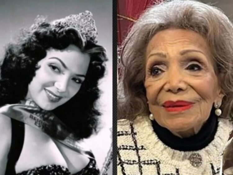 María Victoria, la última diva de la Época de Oro del cine mexicano, será celebrada en vida con un homenaje en el Teatro Esperanza Iris por su cumpleaños 103. | AMEXI/ FOTO: RRSS