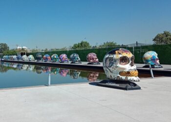 Mexicráneos: además de los espacios públicos en esta sala se exhibe el arte portable