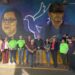 El mural, en Tijuana, en memoria de Lourdes Maldonado y Margarito Martínez