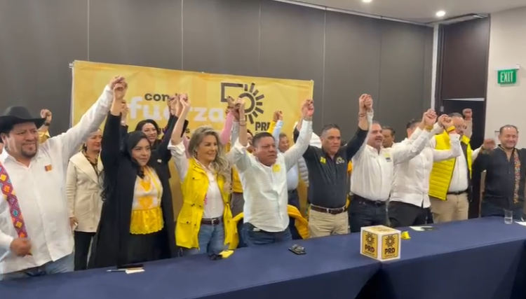 13 estados relanzan al PRD para las elecciones de 2027