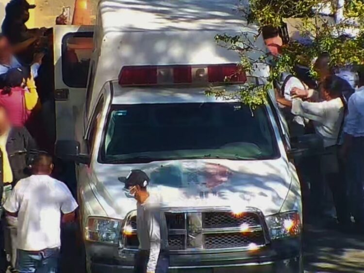 Operativo de rescate de la alcaldesa de San Agustín Amatengo, Oaxaca.