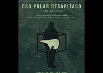 Verónica Bravo actúa y produce la obra de teatro Oso Polar Decapitado