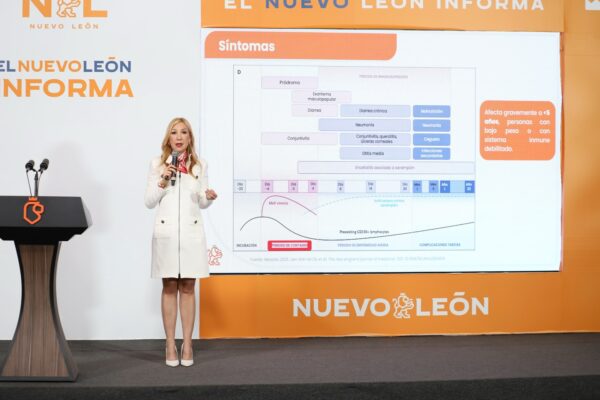 Casos de sarampión en Nuevo León