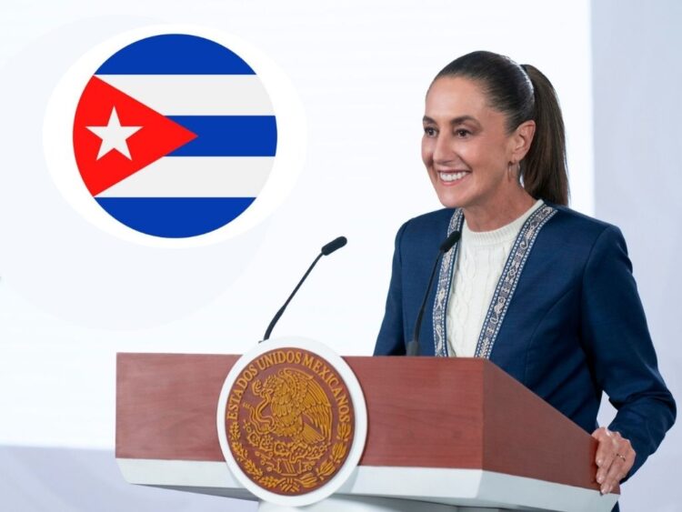 Sheinbaum defiende contrato y ayuda humanitaria a Cuba