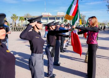 La gobernadora de Baja California, Marina del Pilar Ávila Olmeda