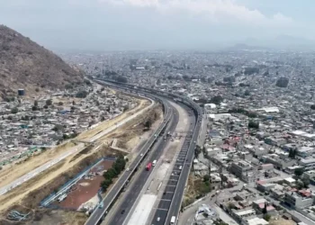 Reducen carriles en autopista México-Puebla por obras