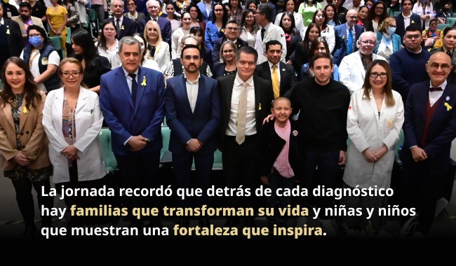 En el Hospital Infantil de México realizan acciones par plantear problemática del cáncer infantil