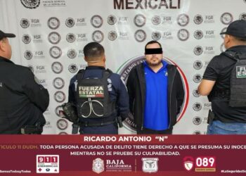 En Mexicali, Baja California detienen a un individuo requerido por EU