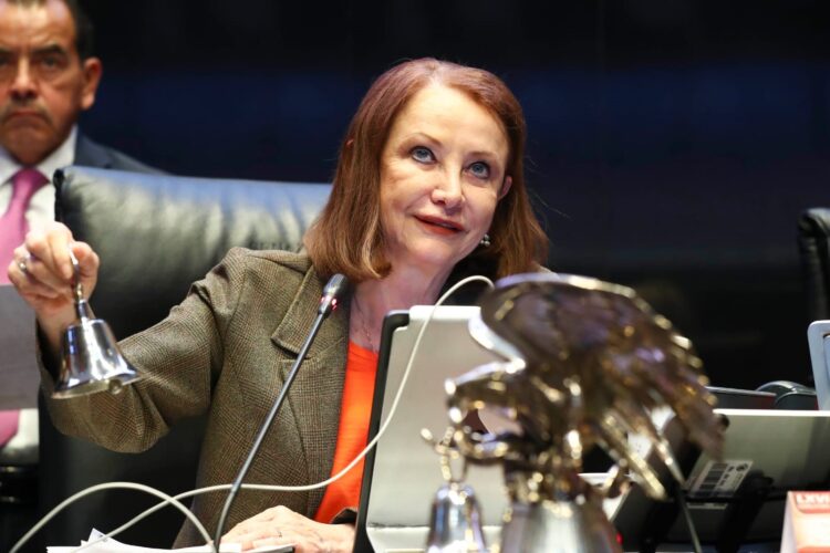 Presidenta del Senado, Laura Itzel Castillo