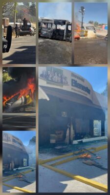 Aspectos de diversos hechos violentos en Michoacán