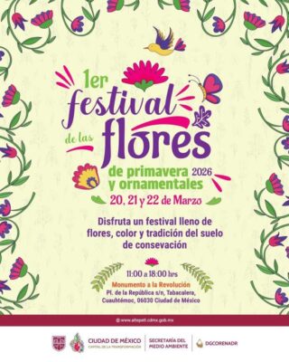 Primer Festival de las Flores de Primavera y Ornamentales 2026