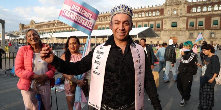 La quinta Marcha de la Visibilidad Trans en imágenes