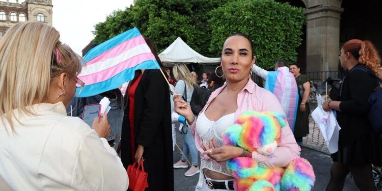 La quinta Marcha de la Visibilidad Trans en imágenes