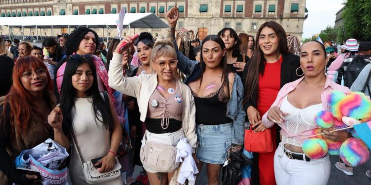 La quinta Marcha de la Visibilidad Trans en imágenes