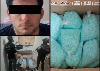 Aseguran más de 270 kilos de fentanilo y detienen a líder criminal en Colima