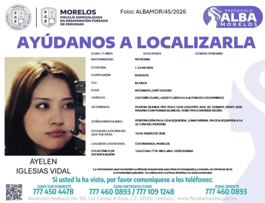 el caso de Ayelen Iglesias Vidal, de 17 años, sigue activo