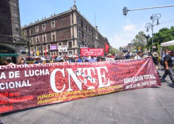 Segob y SEP insisten en dialogar con la maestras y maestros de la Coordiadora Nacional de Trabajadores de la Educación (CNTE).