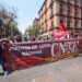 Así el primer día del paro de la CNTE en el Zócalo de la CDMX