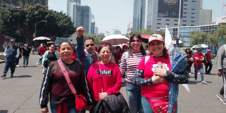 Así el primer día del paro de la CNTE en el Zócalo de la CDMX